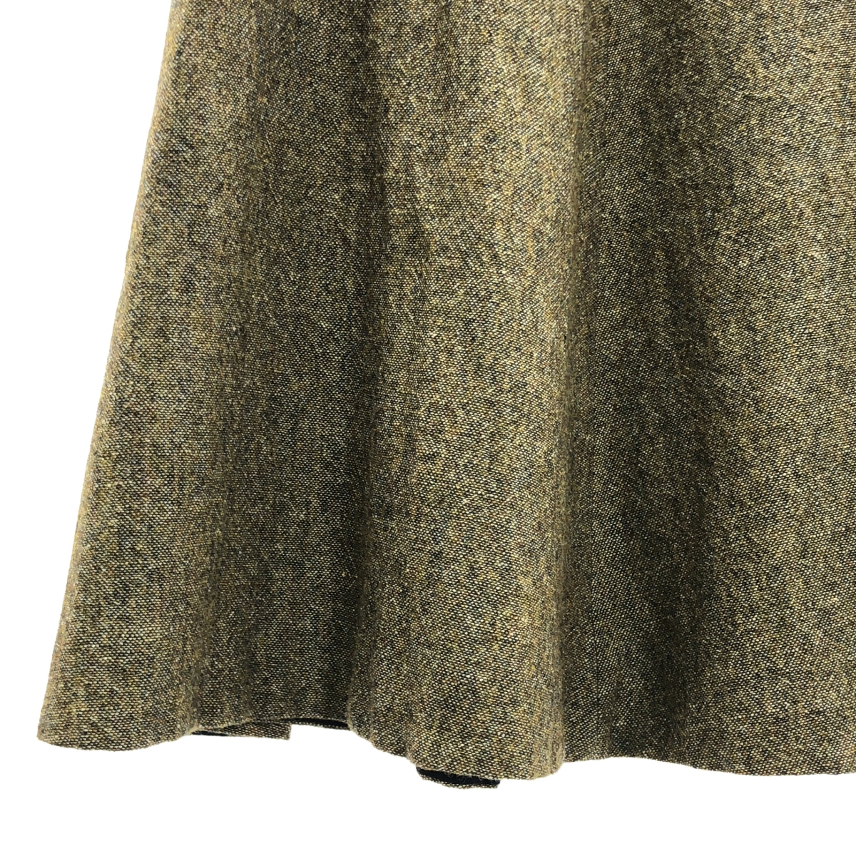 MADISON BLUE / マディソンブルー WOOLLINEN MI-MOLLET ウールリネン ミモレ フレアスカート