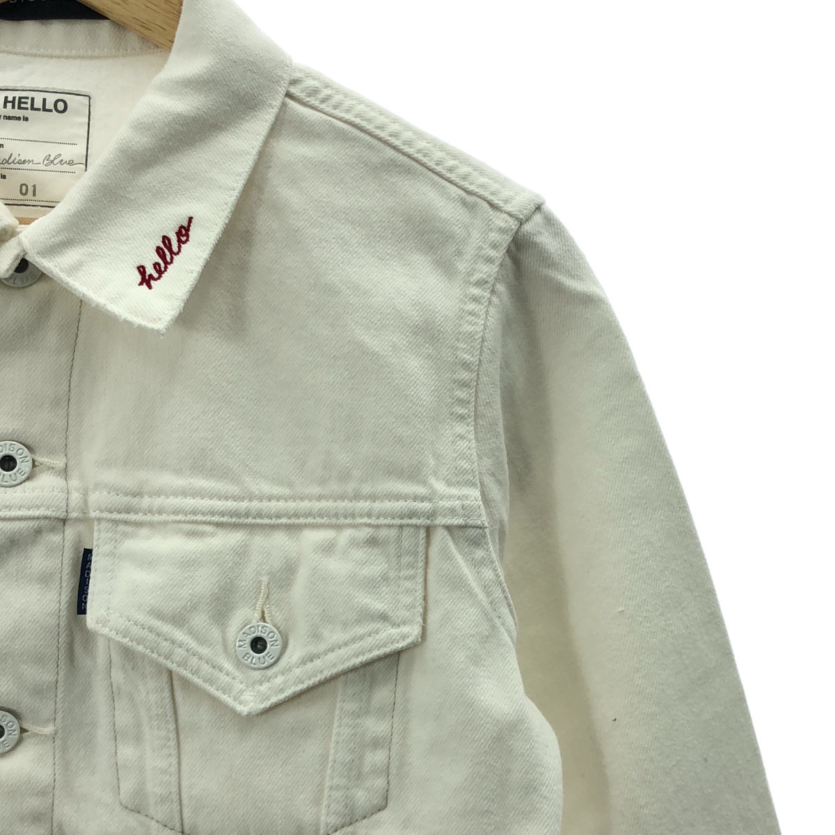 MADISON BLUE / マディソンブルー DENIM TIGHT G JAC デニムジャケット