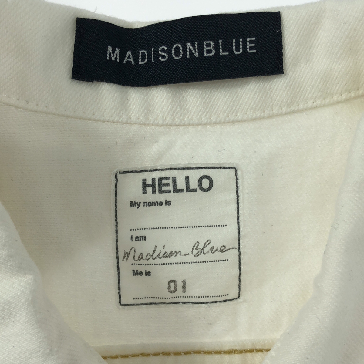 MADISON BLUE / マディソンブルー DENIM TIGHT G JAC デニムジャケット