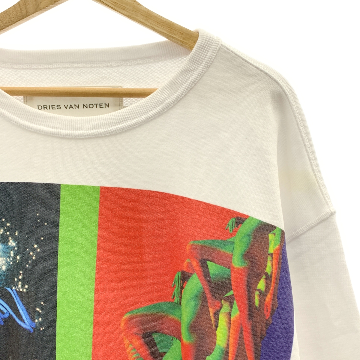 DRIES VAN NOTEN / ドリスヴァンノッテン × MIKA NINAGAWA / 蜷川実花 コラボ NOIR 2 YOSHIROTTEN グラフィックプリント オーバーサイズスウェット