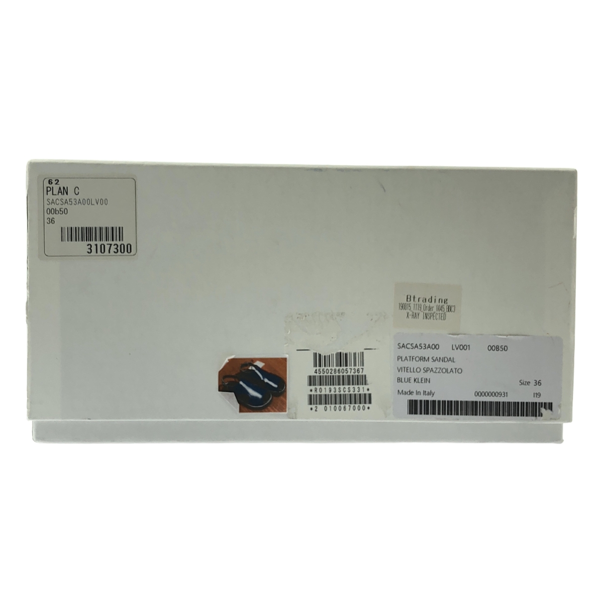 Plan C / プランシー フスベット カットアウト サンダル