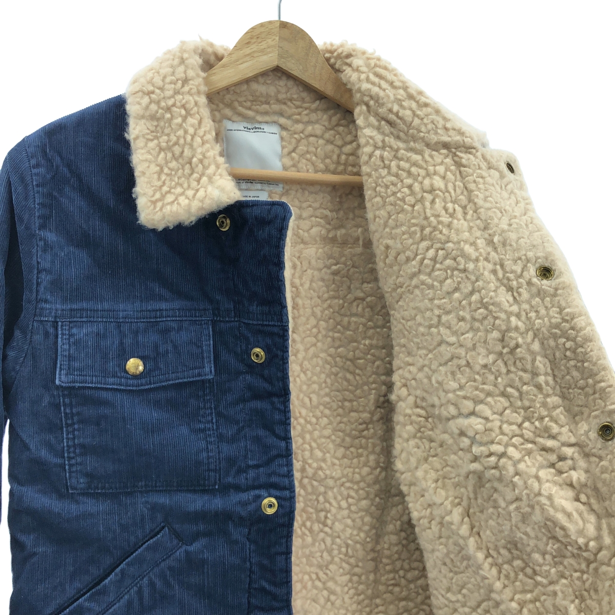 visvim / ビズビム CARAVAN JKT SLUB キャラバン スラブ コーデュロイ ボアジャケット