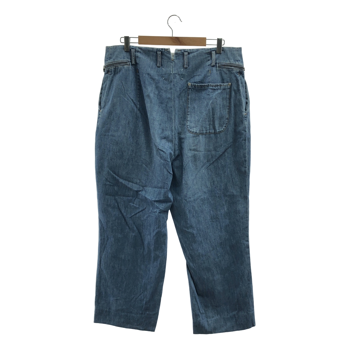 Maison Margiela / メゾンマルジェラ サイドジップアジャスター デニム ワイドパンツ