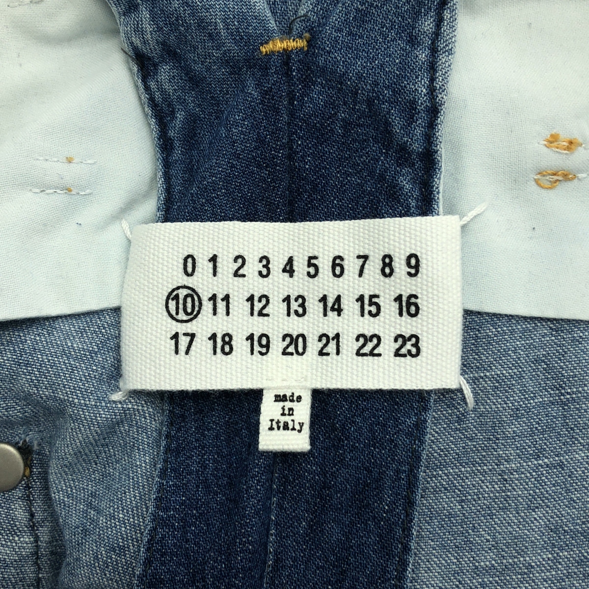 Maison Margiela / メゾンマルジェラ サイドジップアジャスター デニム ワイドパンツ