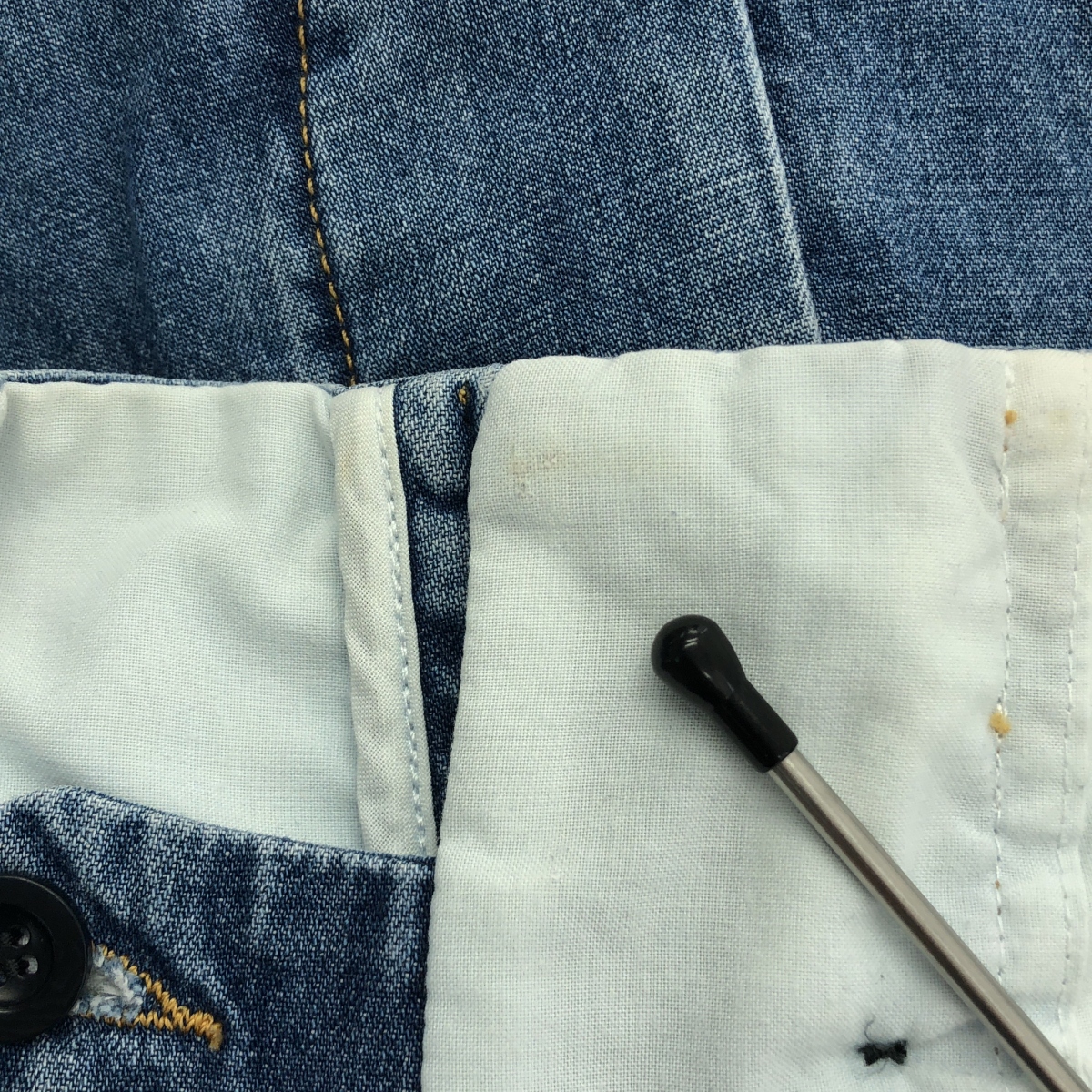 Maison Margiela / メゾンマルジェラ サイドジップアジャスター デニム ワイドパンツ