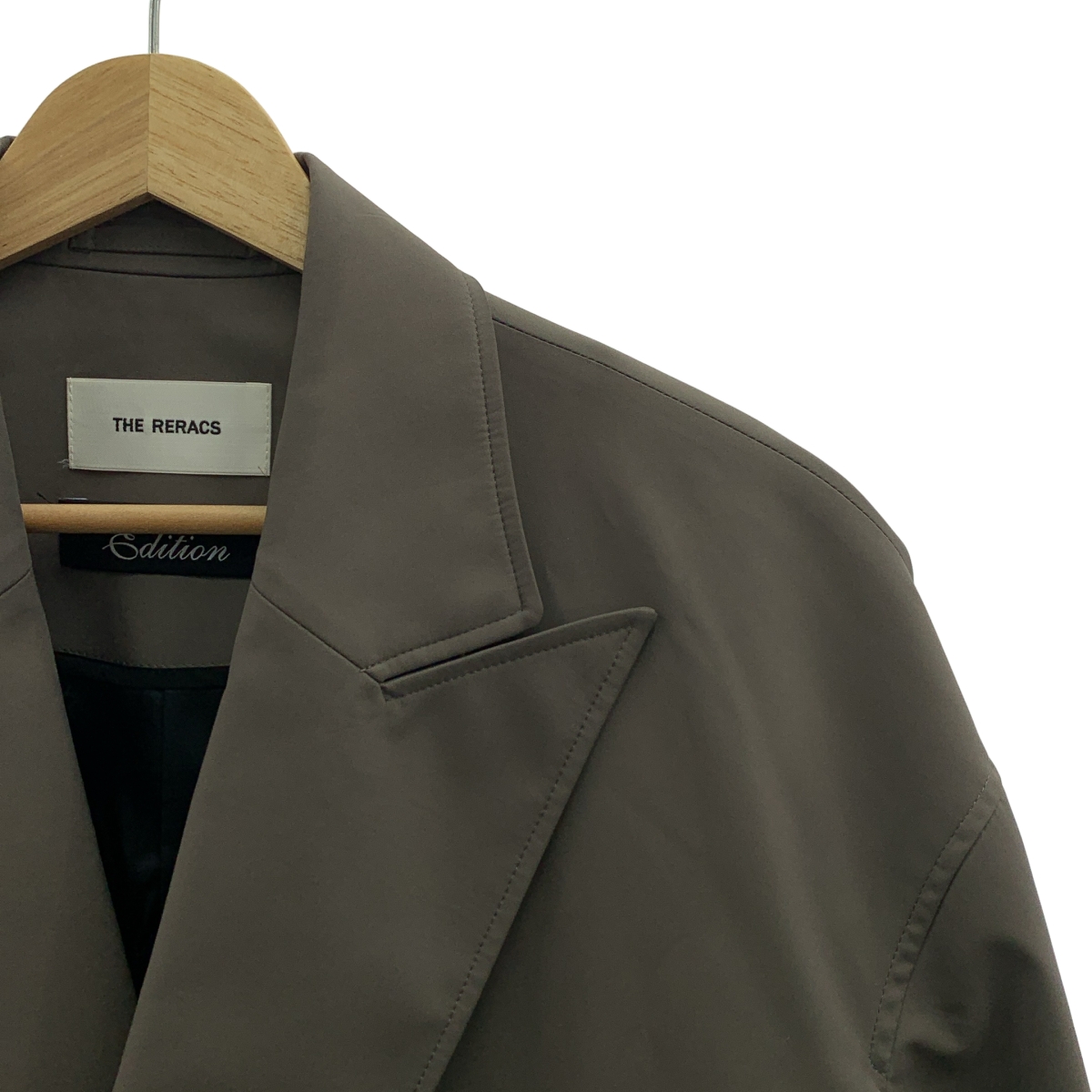 THE RERACS / ザリラクス × Edition / PEAKED LAPEL DOUBLE BREASTED ダブル ブレスト コート