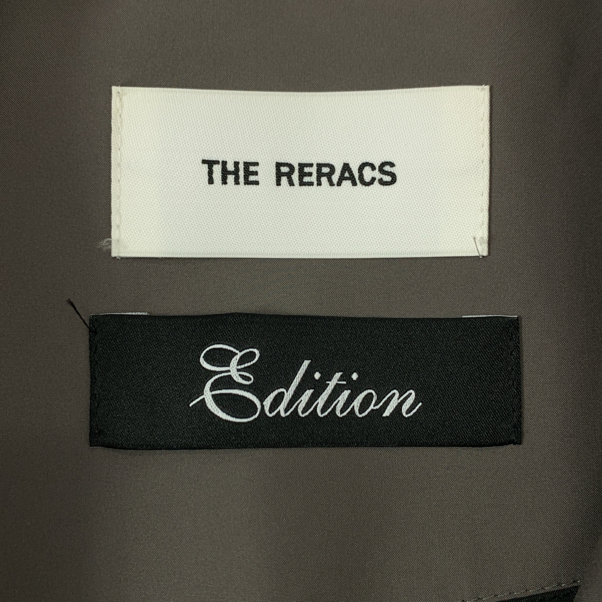 THE RERACS / ザリラクス × Edition / PEAKED LAPEL DOUBLE BREASTED ダブル ブレスト コート