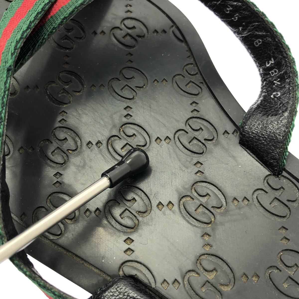 GUCCI / グッチ インターロッキングG シェリーライン サンダル