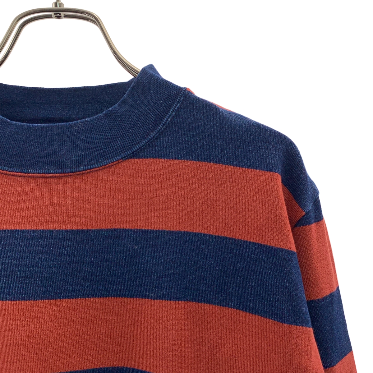 visvim / ビズビム コットン ボーダー クルーネック トレーナー