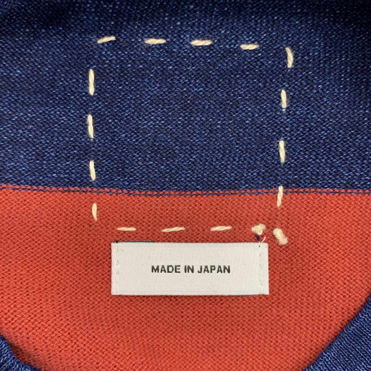 visvim / ビズビム コットン ボーダー クルーネック トレーナー