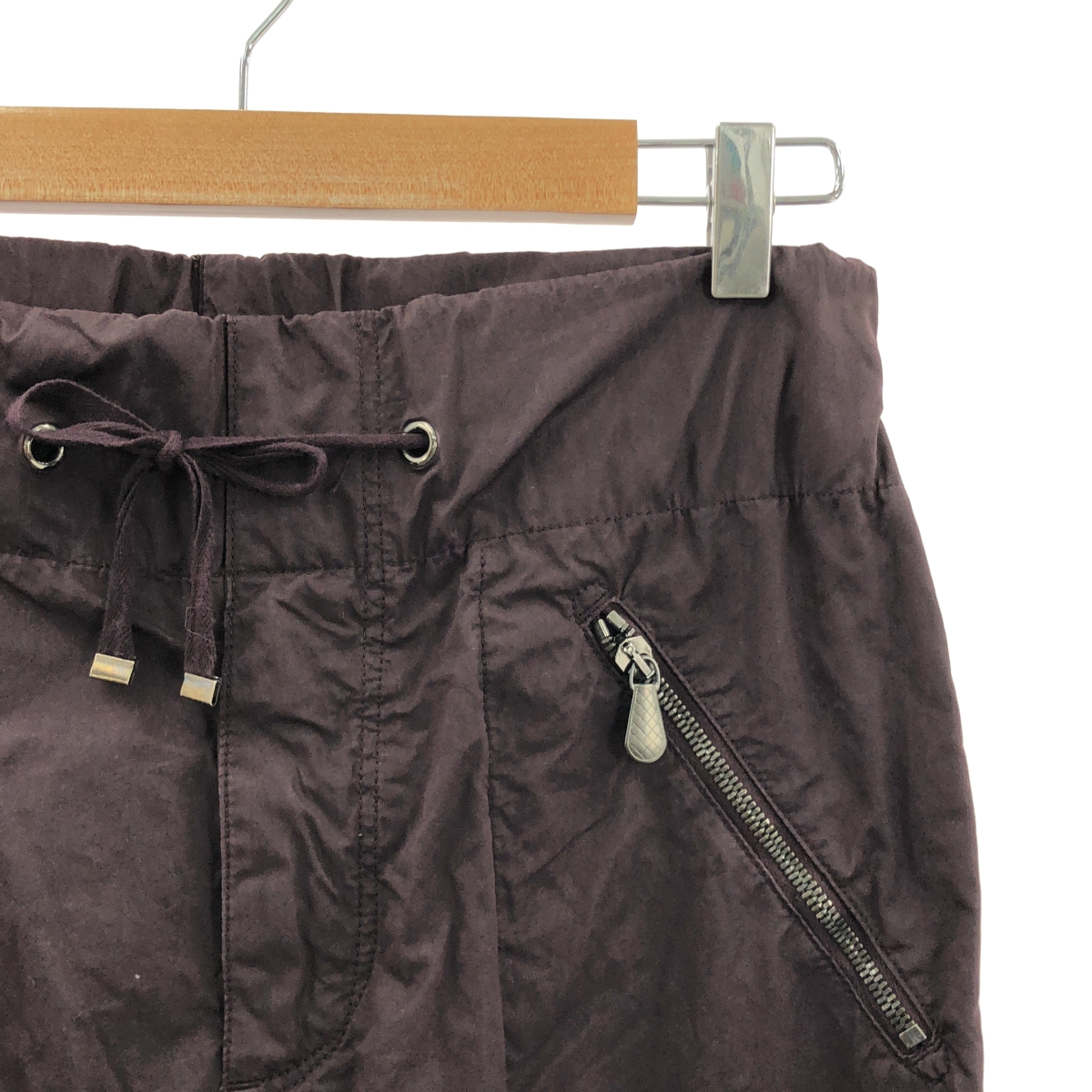 BOTTEGA VENETA / ボッテガヴェネタ コットン ハイウエスト ドローストリングパンツ