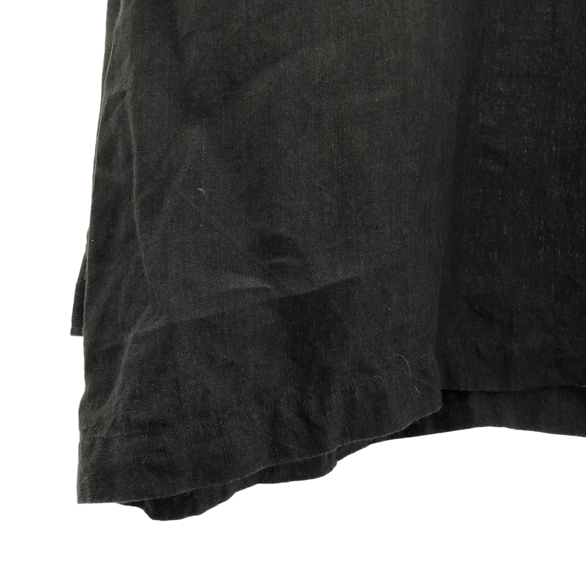 その他 リネン ヘンリーネック ブラウス