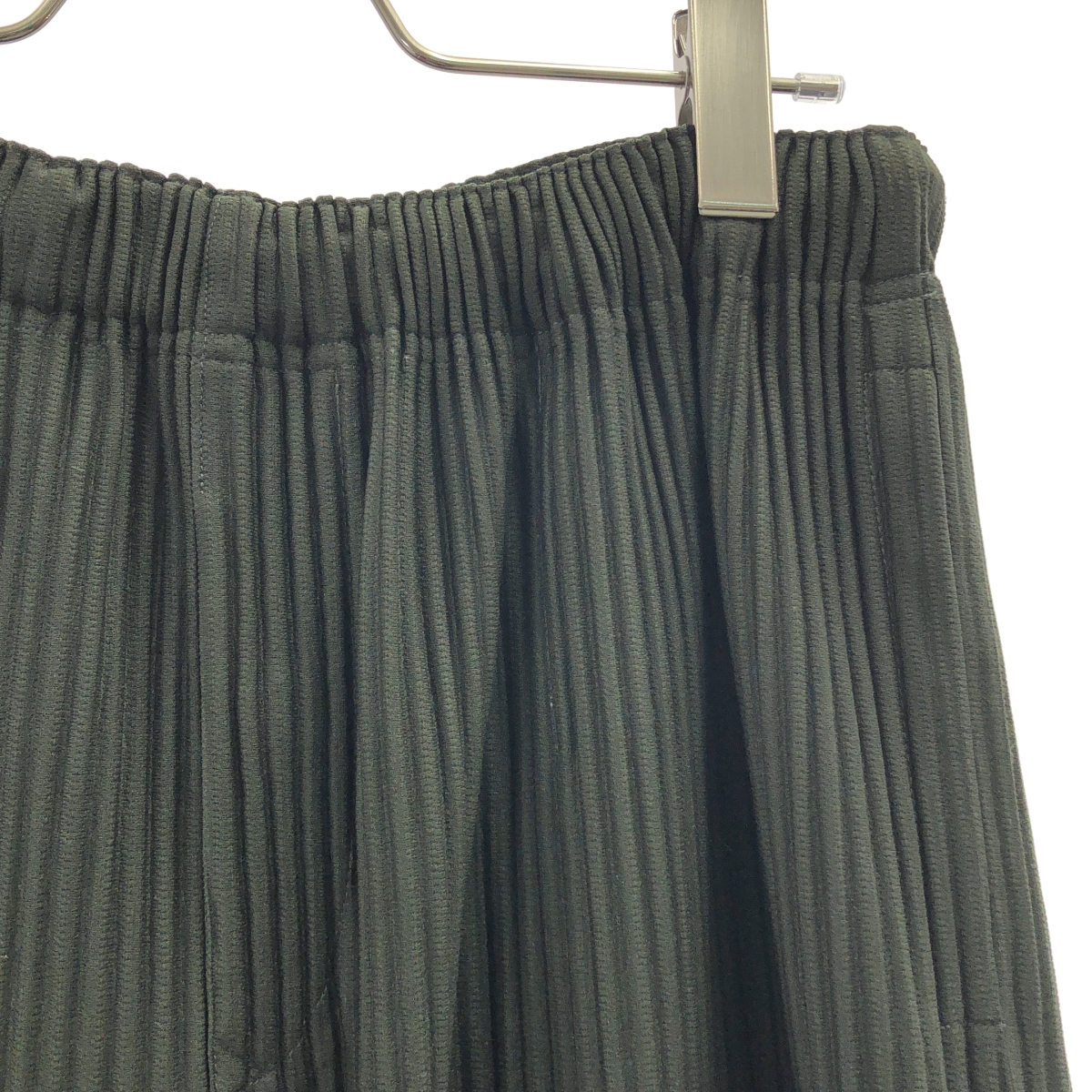 HOMME PLISSE ISSEY MIYAKE / オムプリッセイッセイミヤケ PLEATS BOTTOMS プリーツ クロップド イージーパンツ