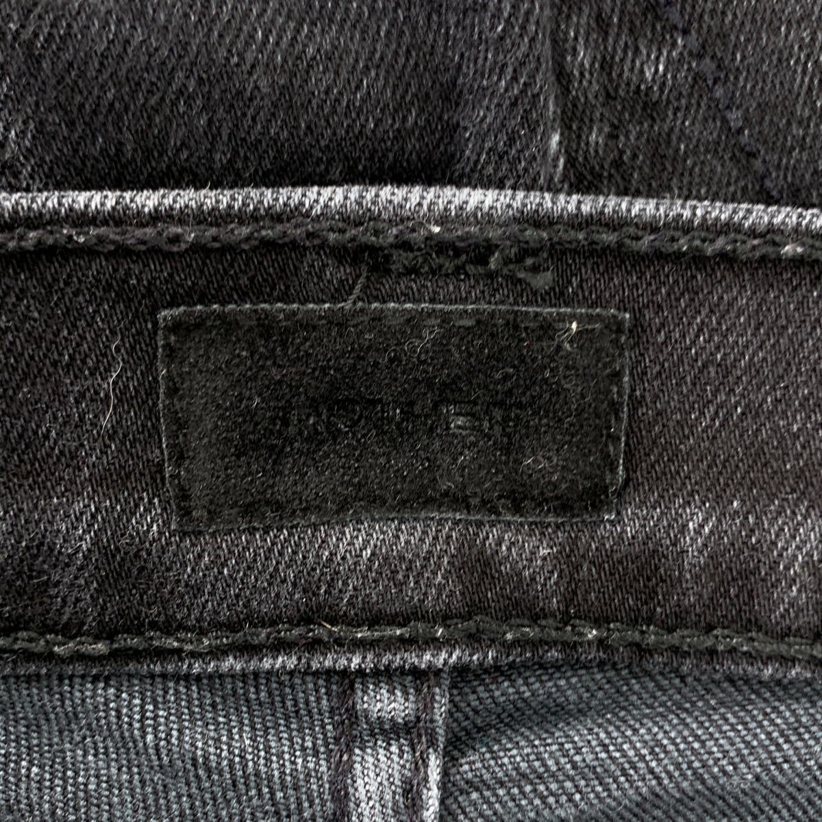 MOTHER / マザー ストレッチ ブラックデニム パンツ