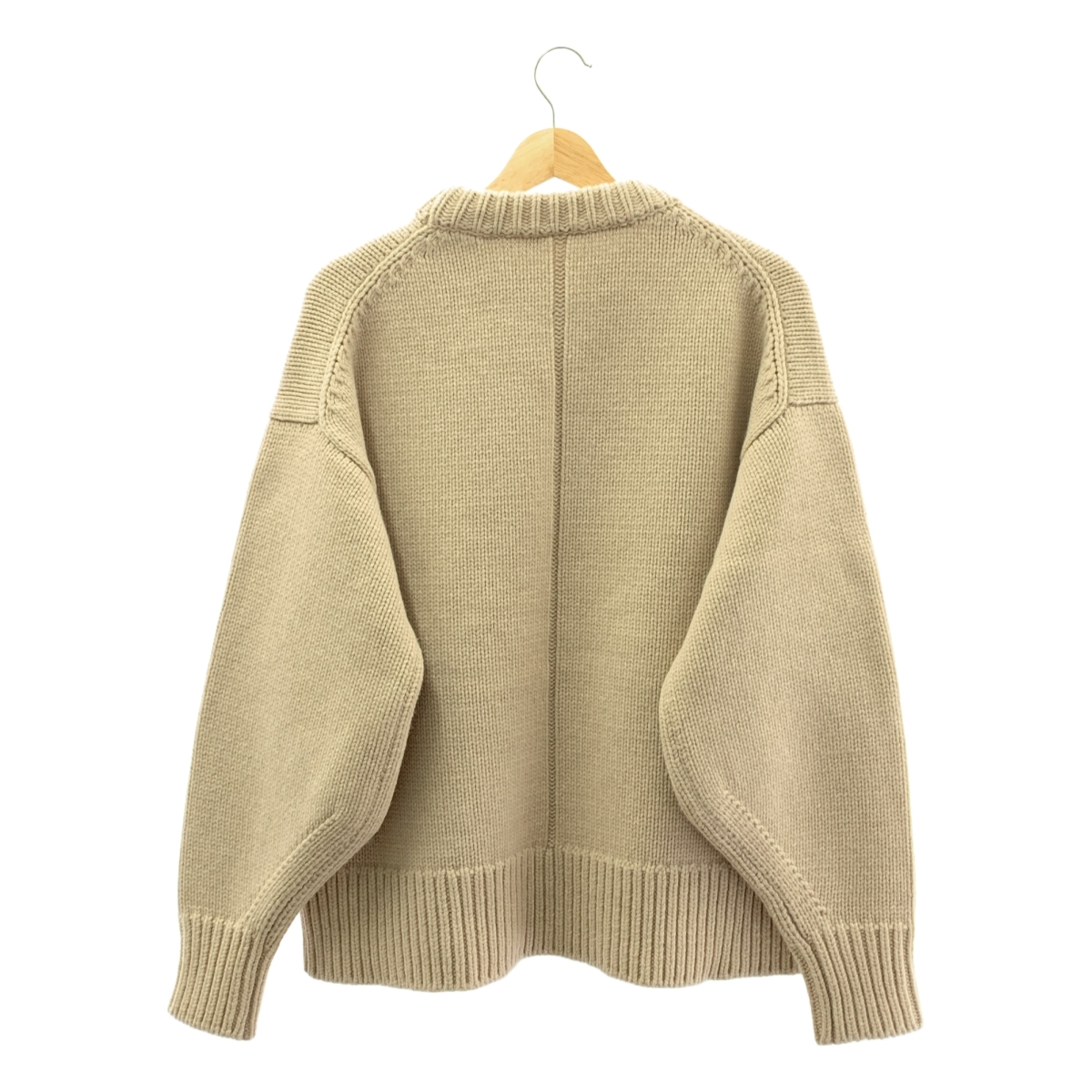 THE ROW / ザロウ OPHELIA TOP ウール × カシミヤ / オーバーサイズ プルオーバー ニット