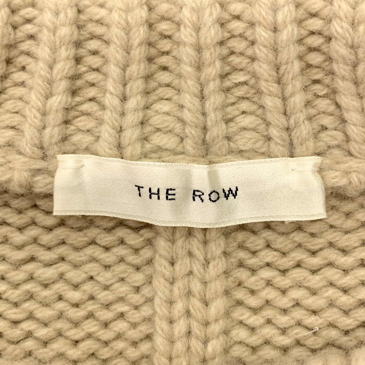 THE ROW / ザロウ OPHELIA TOP ウール × カシミヤ / オーバーサイズ プルオーバー ニット