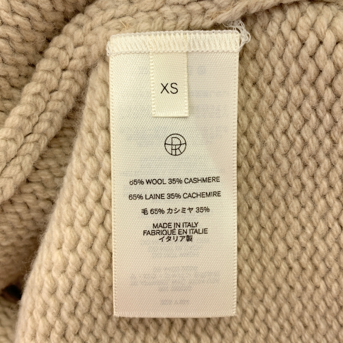 THE ROW / ザロウ OPHELIA TOP ウール × カシミヤ / オーバーサイズ プルオーバー ニット