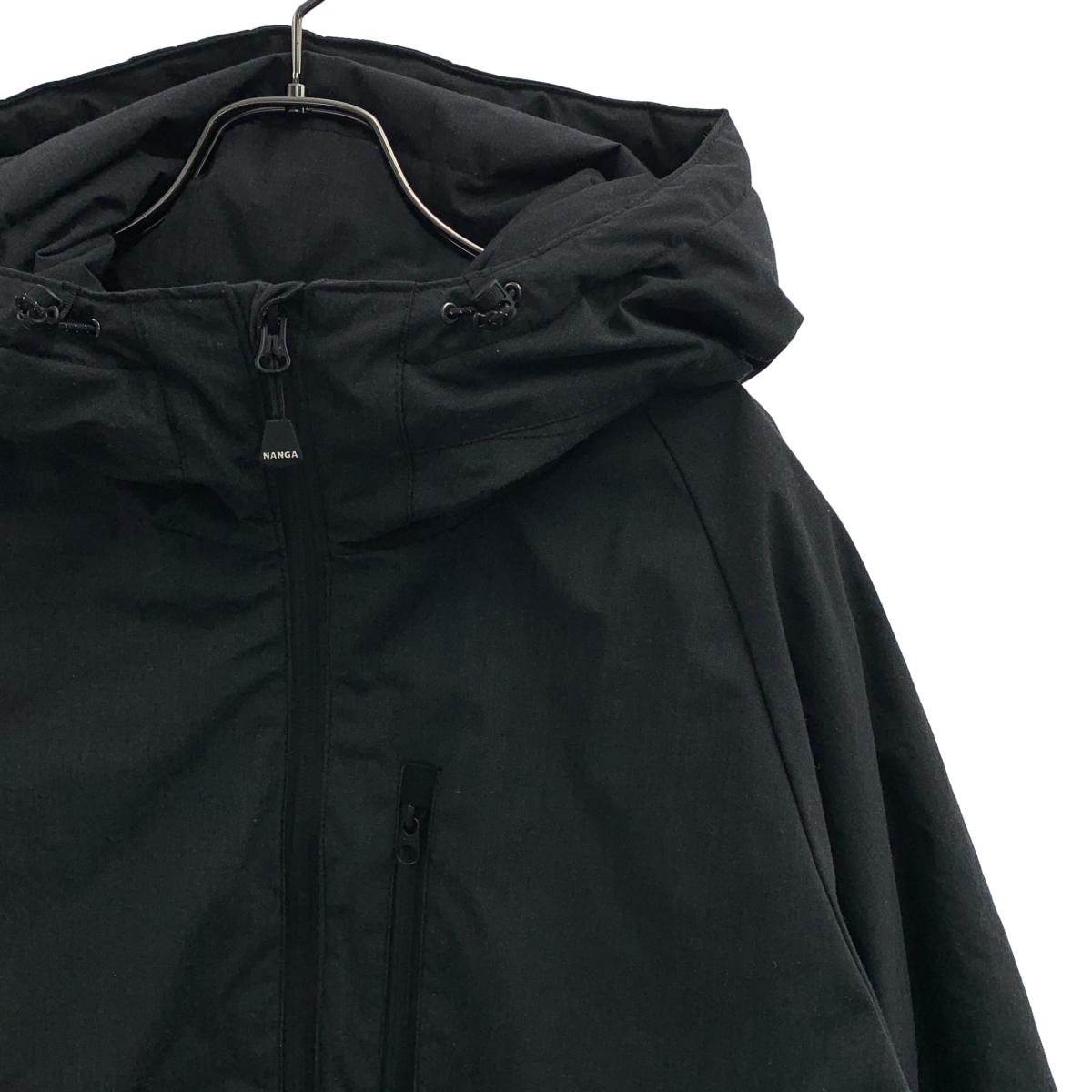 NANGA / ナンガ ロゴジップ ダウンジャケット フーディ