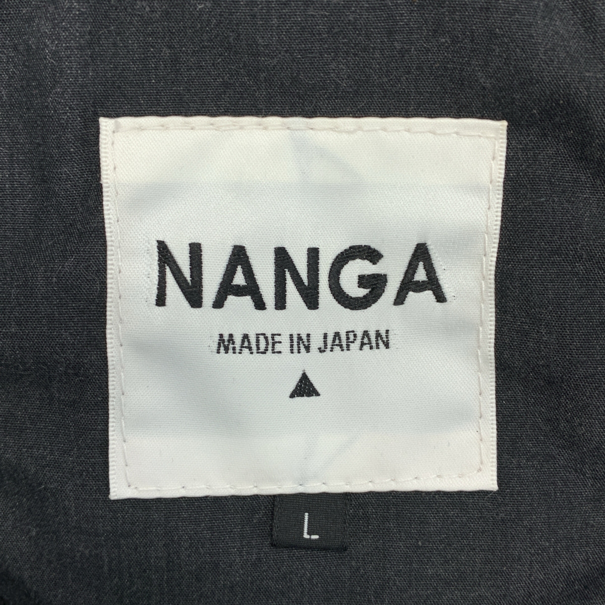 NANGA / ナンガ ロゴジップ ダウンジャケット フーディ