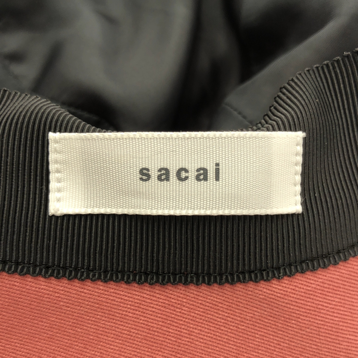 sacai / サカイ ロゴ レイヤード バケットハット 帽子