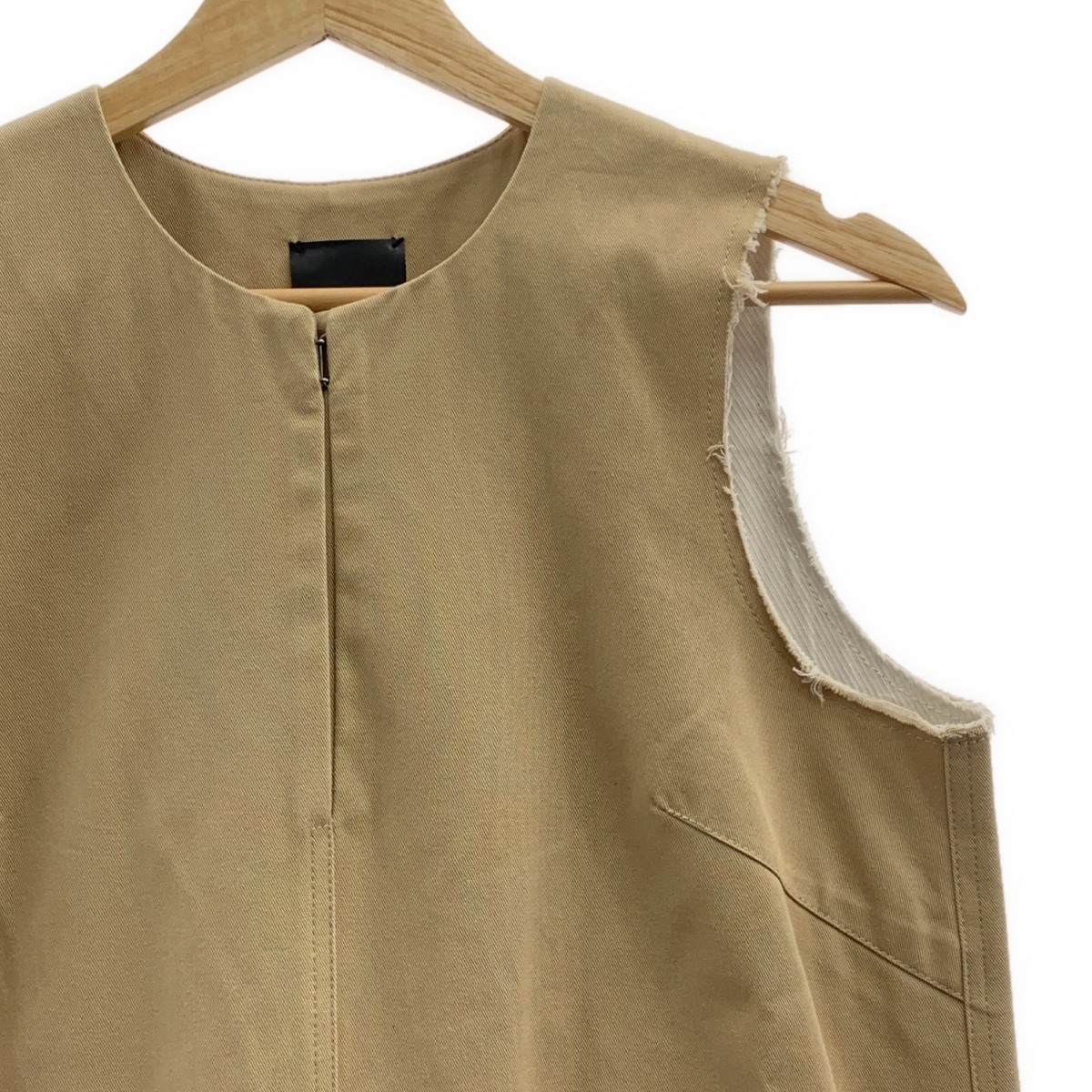 その他 コットン カットオフ ノースリーブ ワンピース