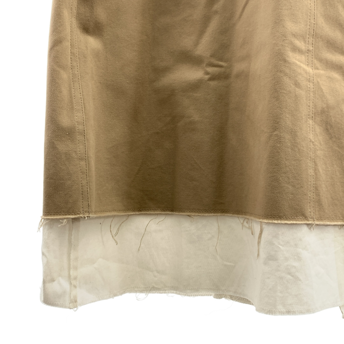 その他 コットン カットオフ ノースリーブ ワンピース