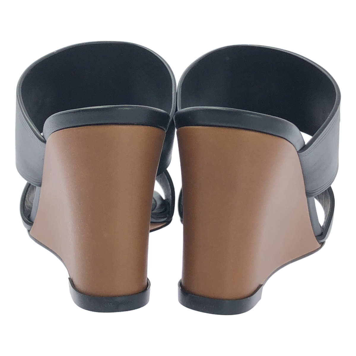 Salvatore Ferragamo / サルヴァトーレフェラガモ CHAIM 70 ダブルガンチーニ ウェッジサンダル