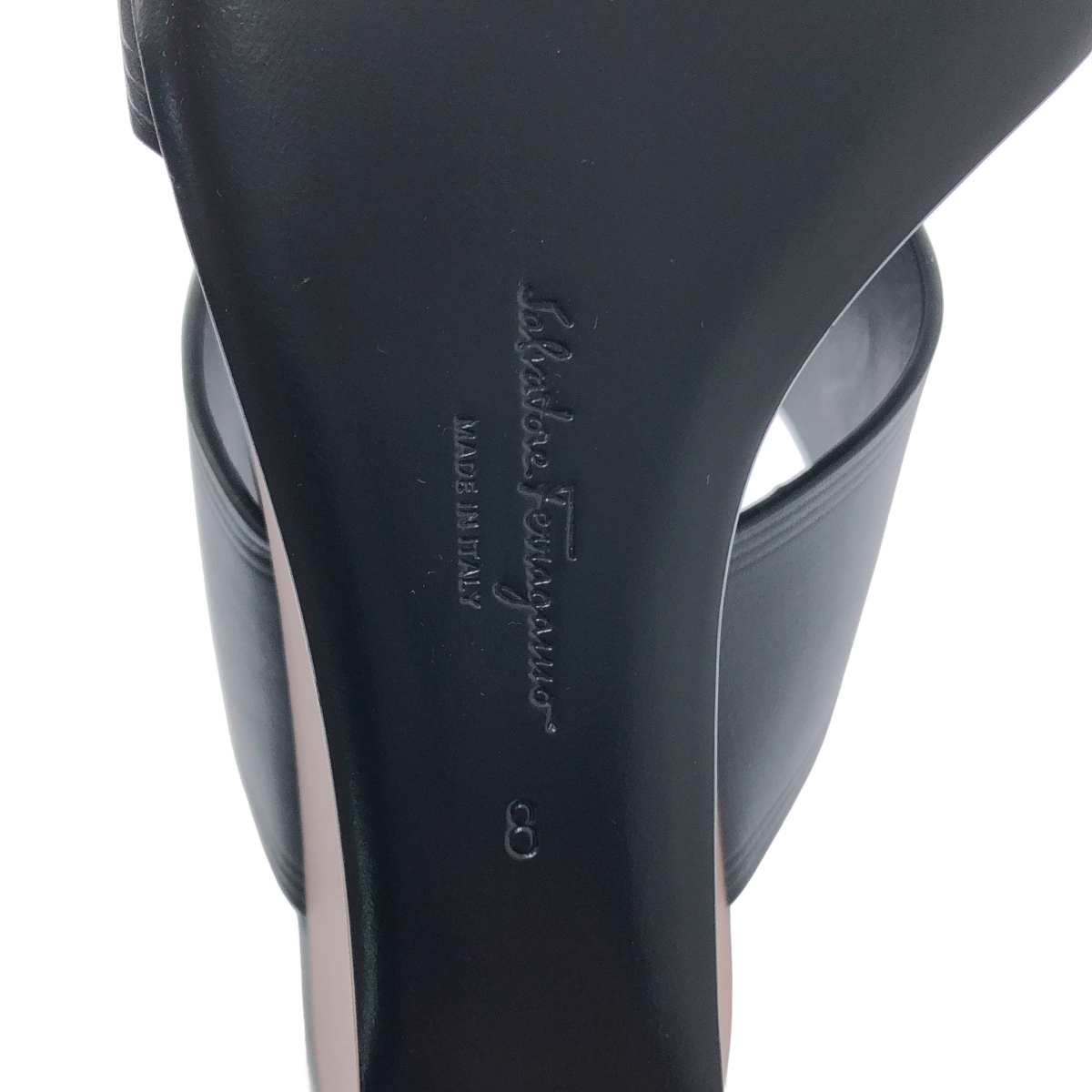 Salvatore Ferragamo / サルヴァトーレフェラガモ CHAIM 70 ダブルガンチーニ ウェッジサンダル