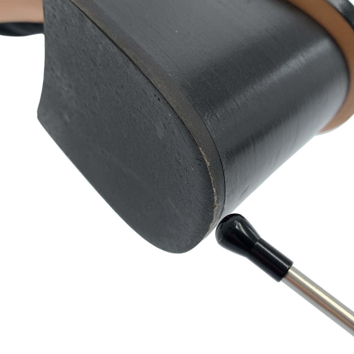 CELINE / セリーヌ by Phoebe Philo フィービー / レザー ギャザー ヒールサンダル