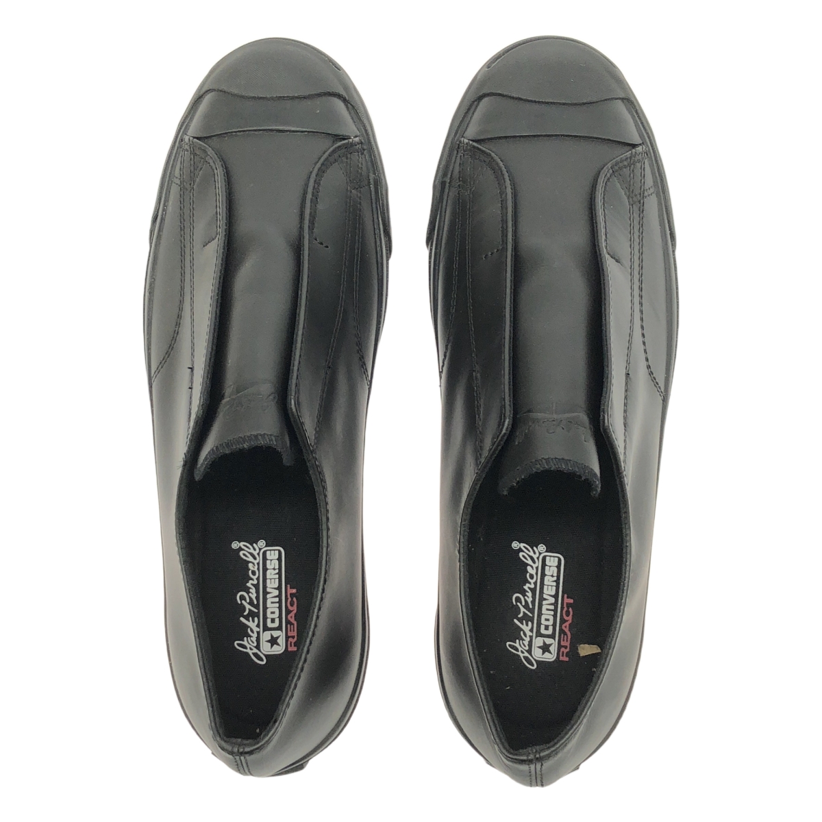 CONVERSE / コンバース JACK PURCELL NEWSLIP LEATHER R ジャックパーセル ニュースリップ レザー リアクト スニーカー