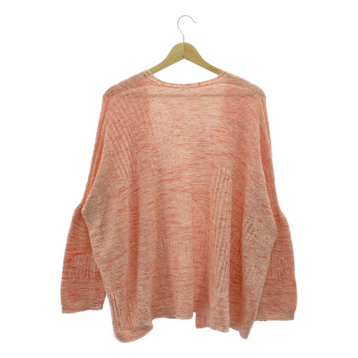 tamaki niime 玉木新雌 / タマキニイメ コットン ボタンレス カーディガン