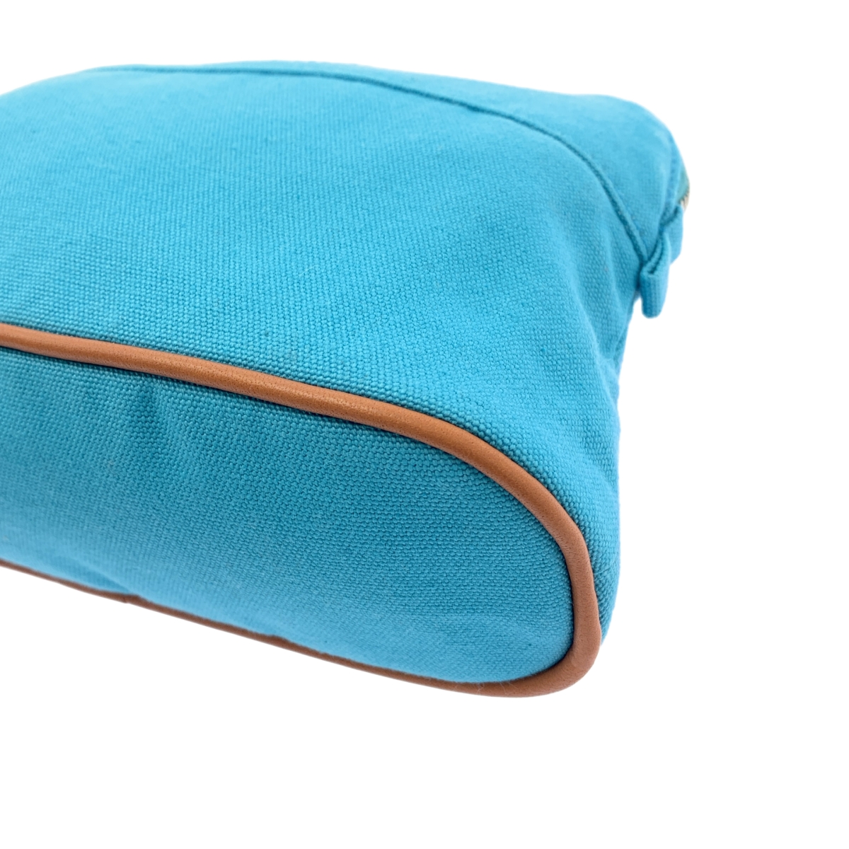 HERMES / エルメス ボリードポーチMM / レザー切替 キャンバス バッグ