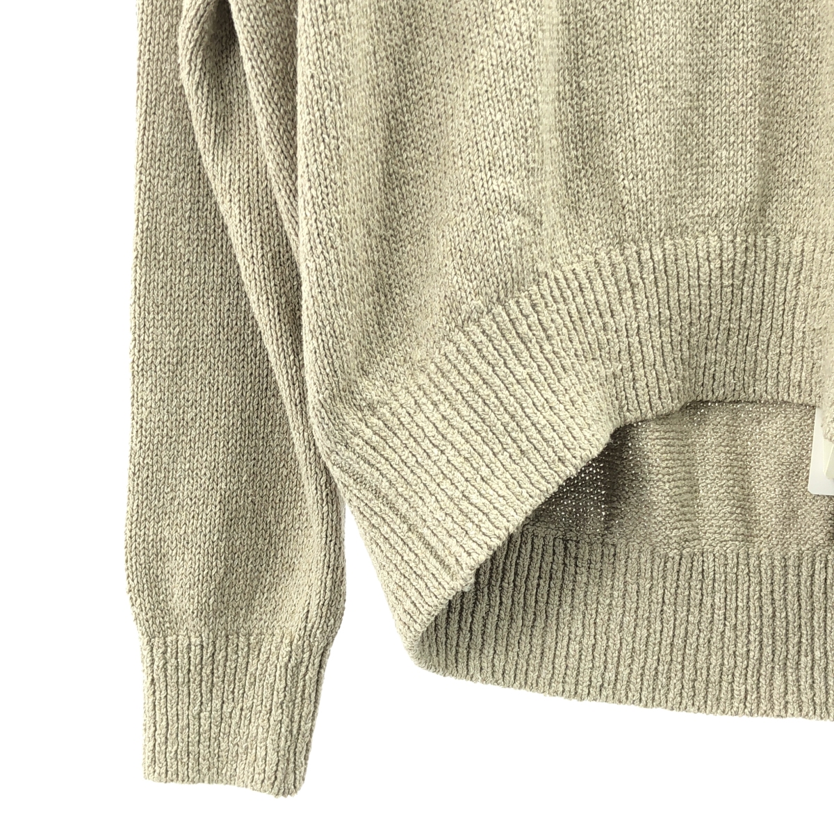 Deuxieme Classe / ドゥーズィエムクラス Lily Linen / リネン シルク Vネック プルオーバー ニット