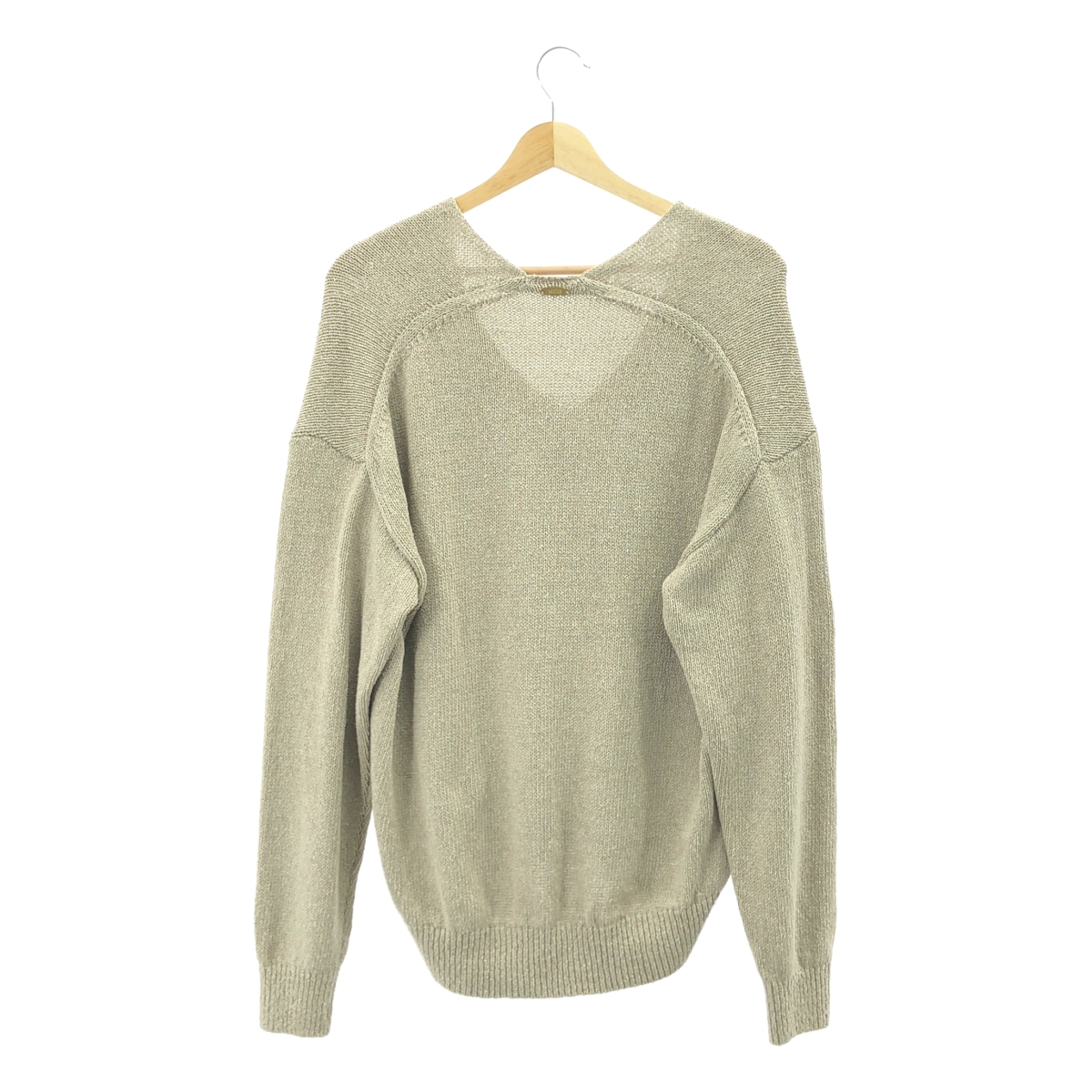 Deuxieme Classe / ドゥーズィエムクラス Lily Linen / リネン シルク Vネック プルオーバー ニット