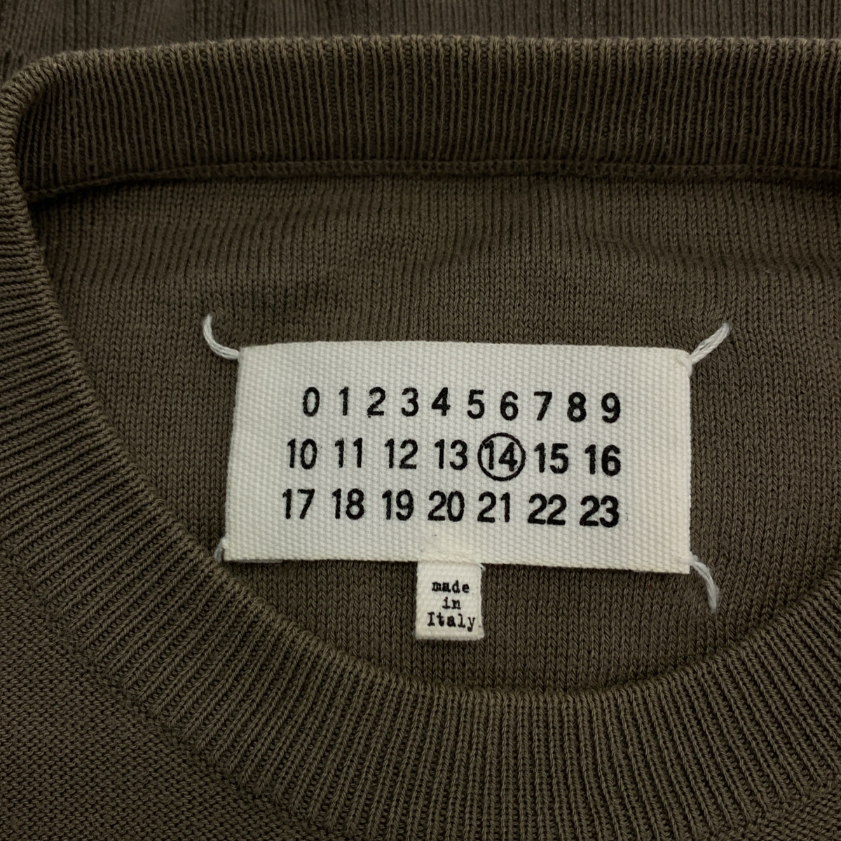 Maison Margiela / メゾンマルジェラ エルボーパッチ ニット