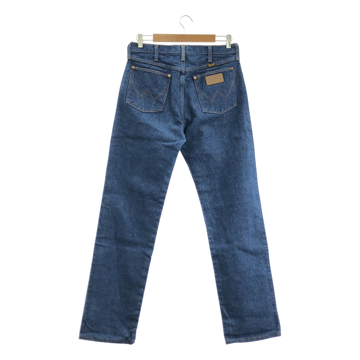 WRANGLER / ラングラー レザーパッチ デニムパンツ