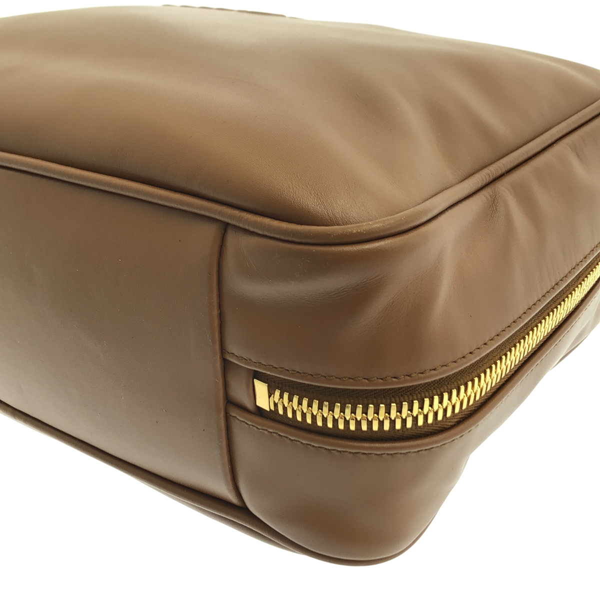 miu miu / ミュウミュウ Beau レザー ロゴ トップハンドル ボー バッグ