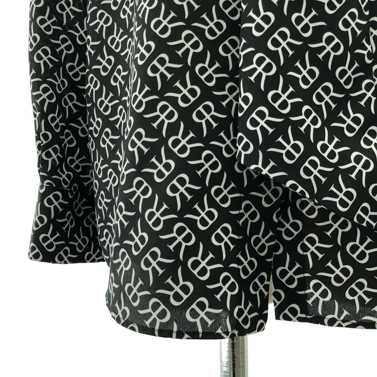 Rokh / ロック ロゴ 総柄 ボウタイ シャツ