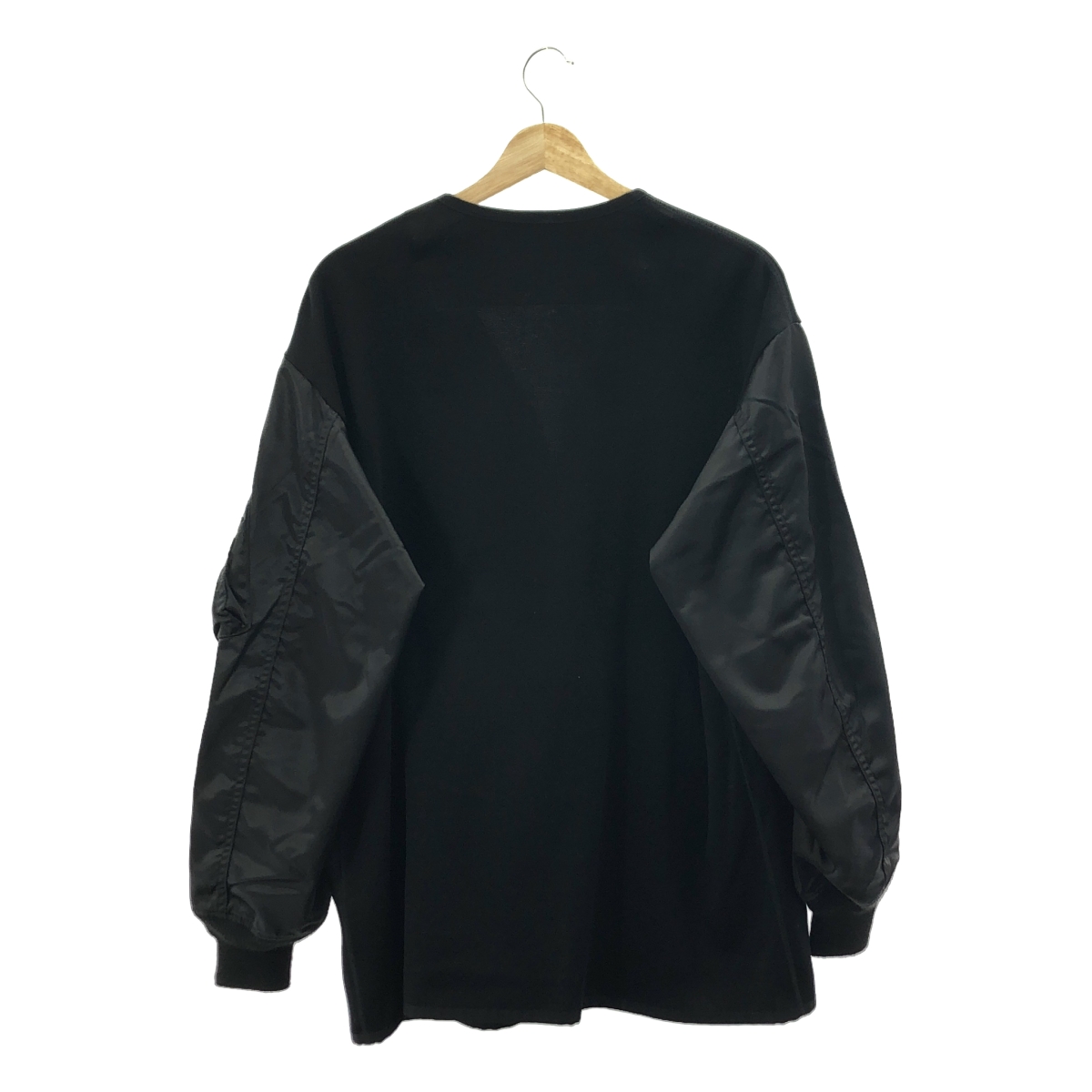 COMME des GARCONS HOMME / コムデギャルソンオム コットン ナイロン 切替 カーディガン