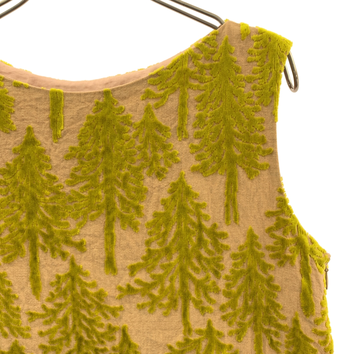 mina perhonen / ミナペルホネン metsa フロッキープリント プルオーバーワンピース