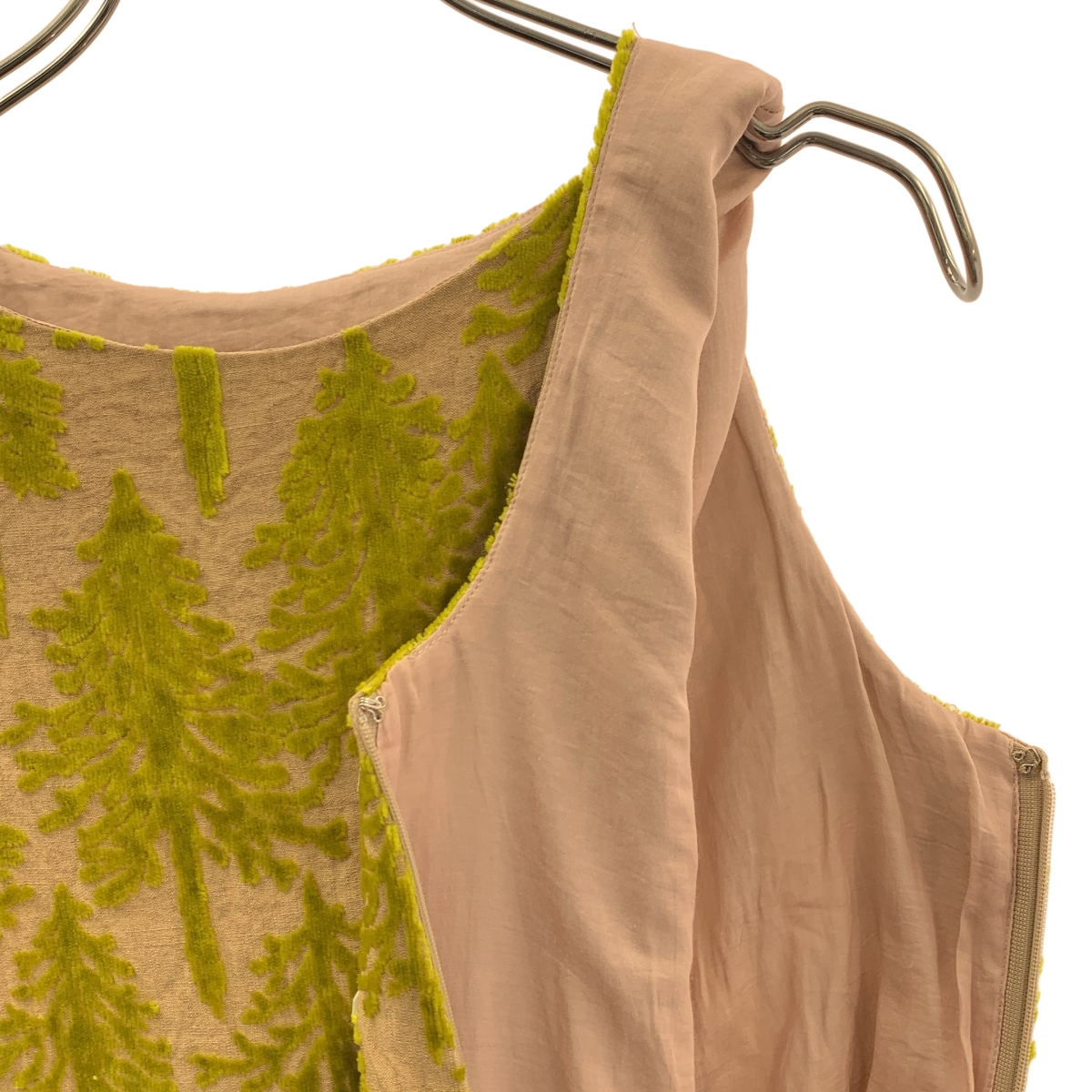 mina perhonen / ミナペルホネン metsa フロッキープリント プルオーバーワンピース