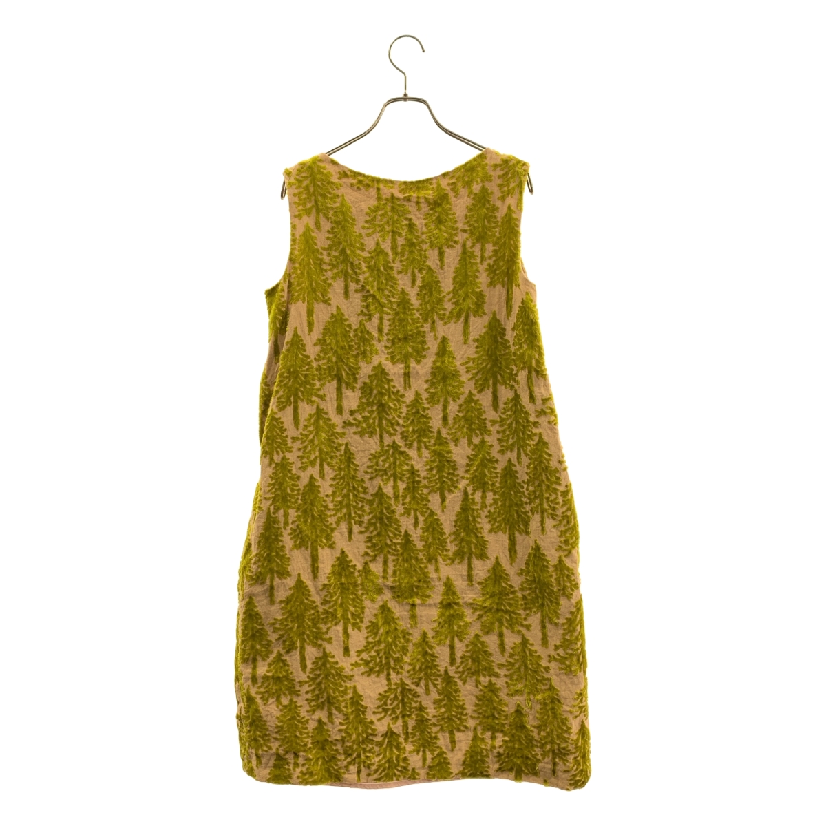 mina perhonen / ミナペルホネン metsa フロッキープリント プルオーバーワンピース