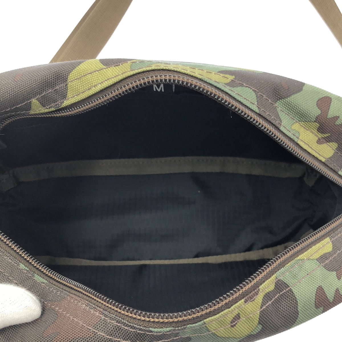 GREGORY / グレゴリー 総柄 迷彩 カモフラージュ ロゴ パデッド ショルダーバッグ / ユニセックス