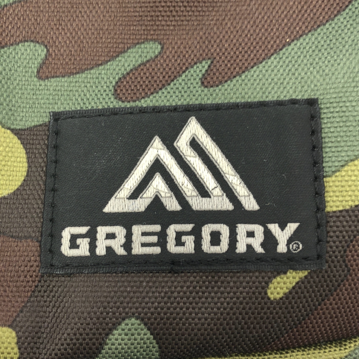 GREGORY / グレゴリー 総柄 迷彩 カモフラージュ ロゴ パデッド ショルダーバッグ / ユニセックス