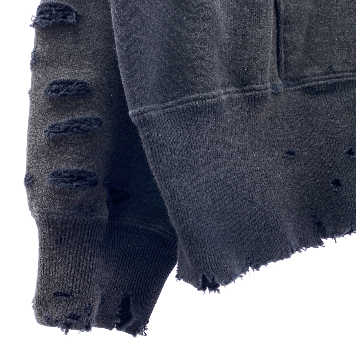 その他 #031 CP AFTER HOODIE ダメージ加工 フーデッド パーカ