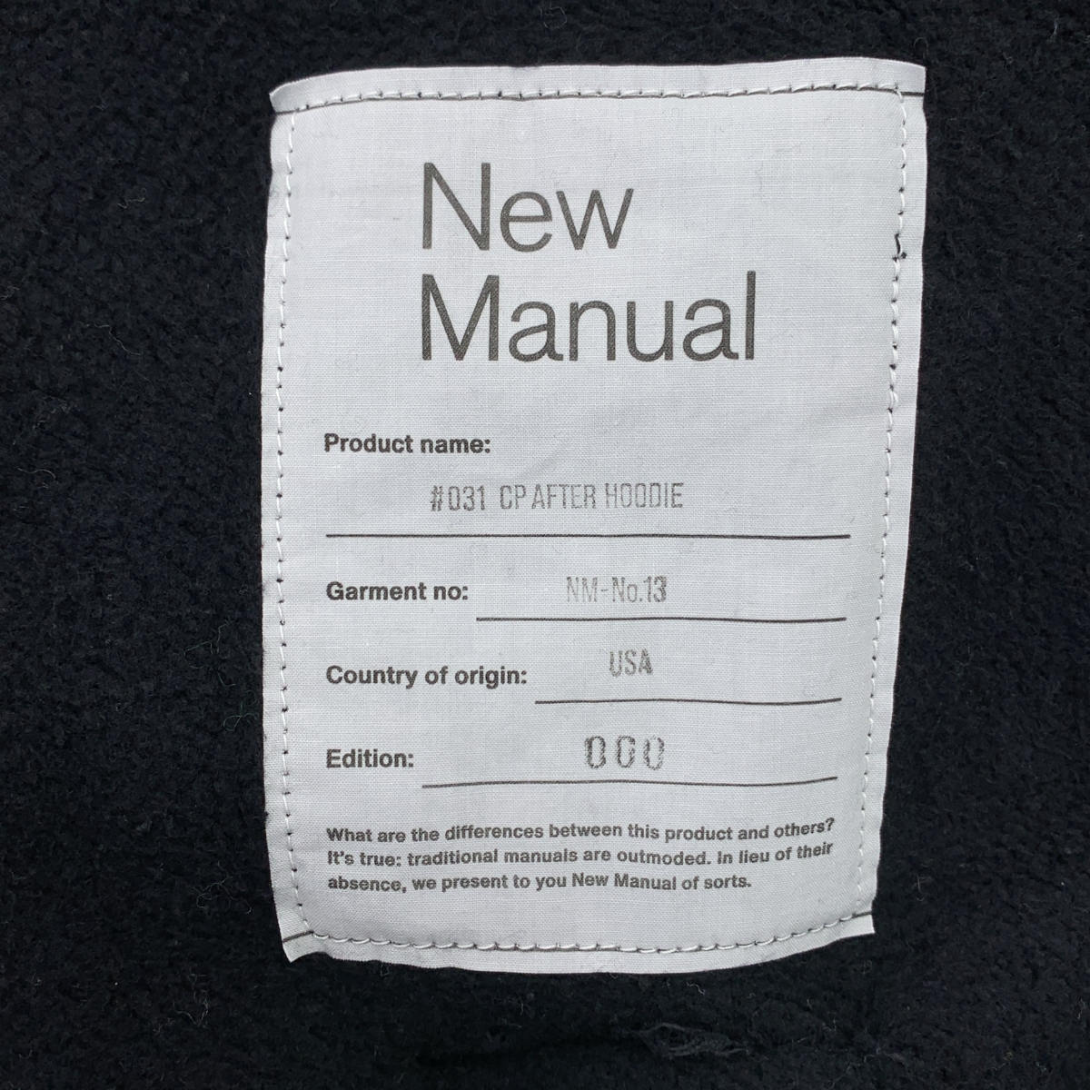 その他 #031 CP AFTER HOODIE ダメージ加工 フーデッド パーカ