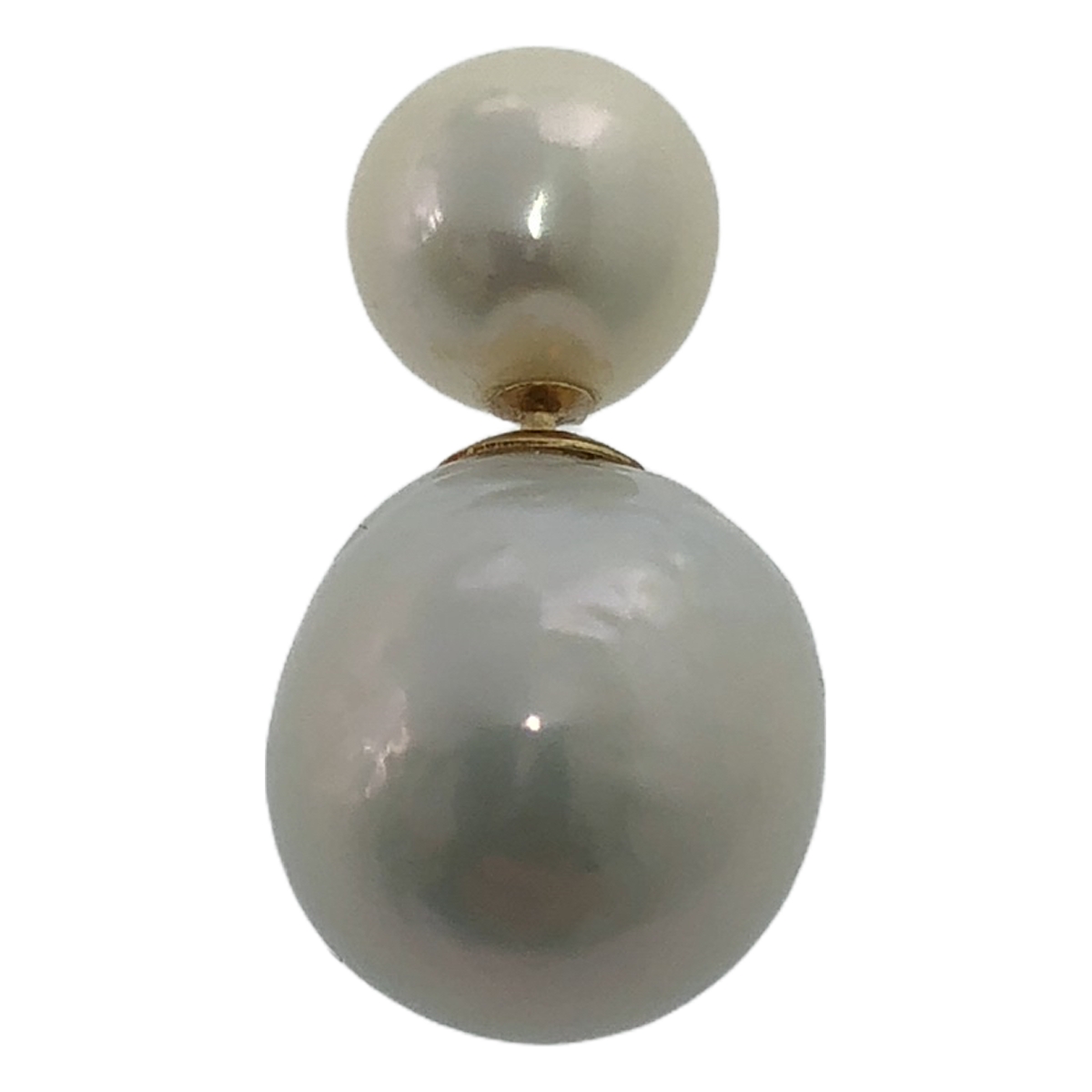 les bonbon / ルボンボン pearl pierce & catch single パールピアス K10 キャッチシングル