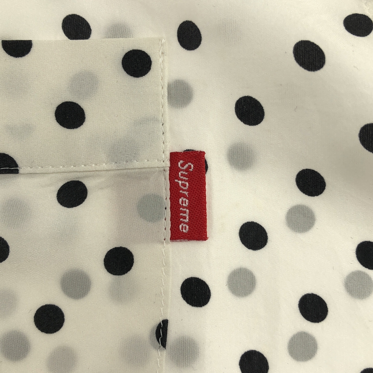 SUPREME / シュプリーム Polka Dot Silk Shirt / ポルカ ドット シルク オープンカラー シャツ