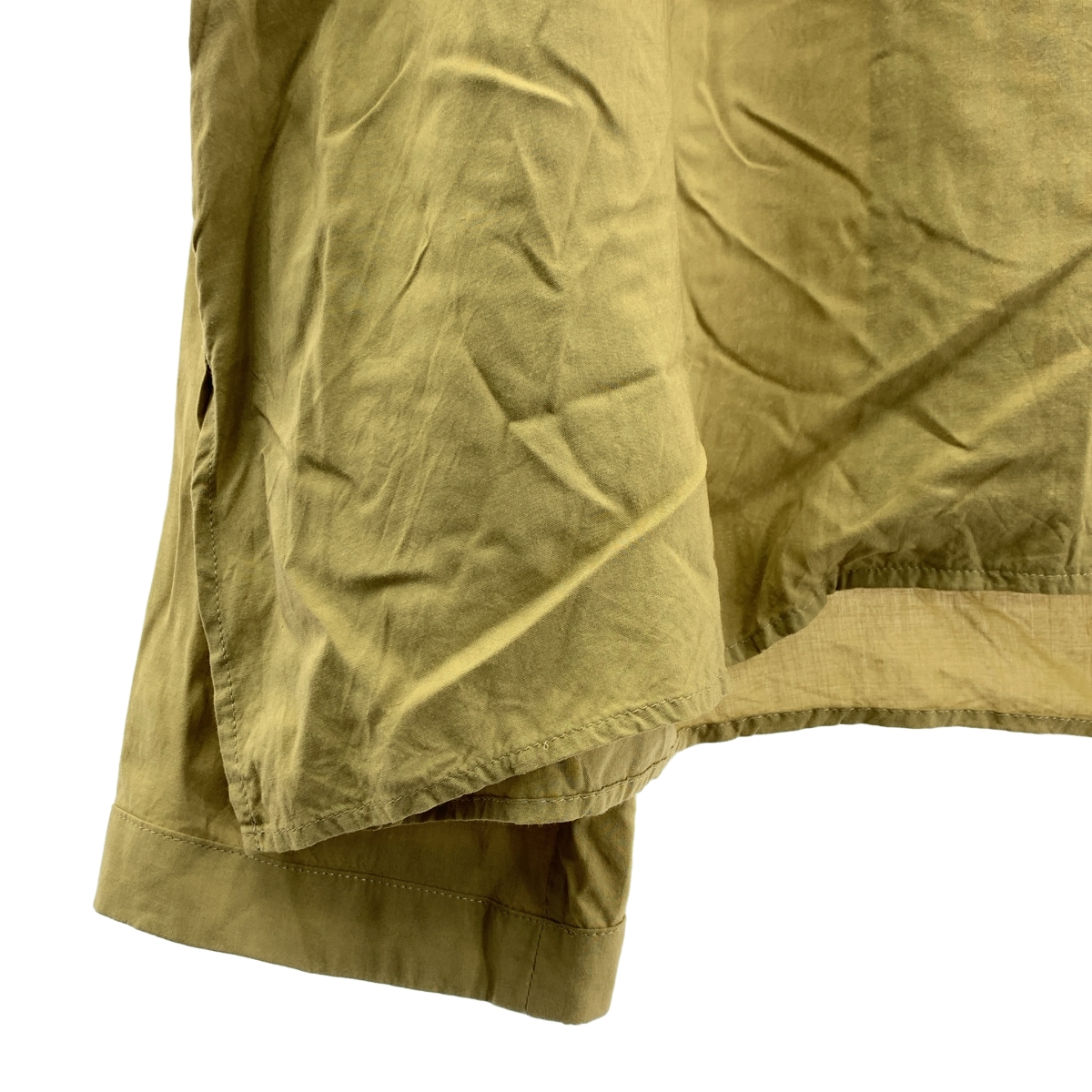 GALERIE VIE / ギャルリーヴィー ウォッシャブルレーヨン オープンカラーワイドシャツ