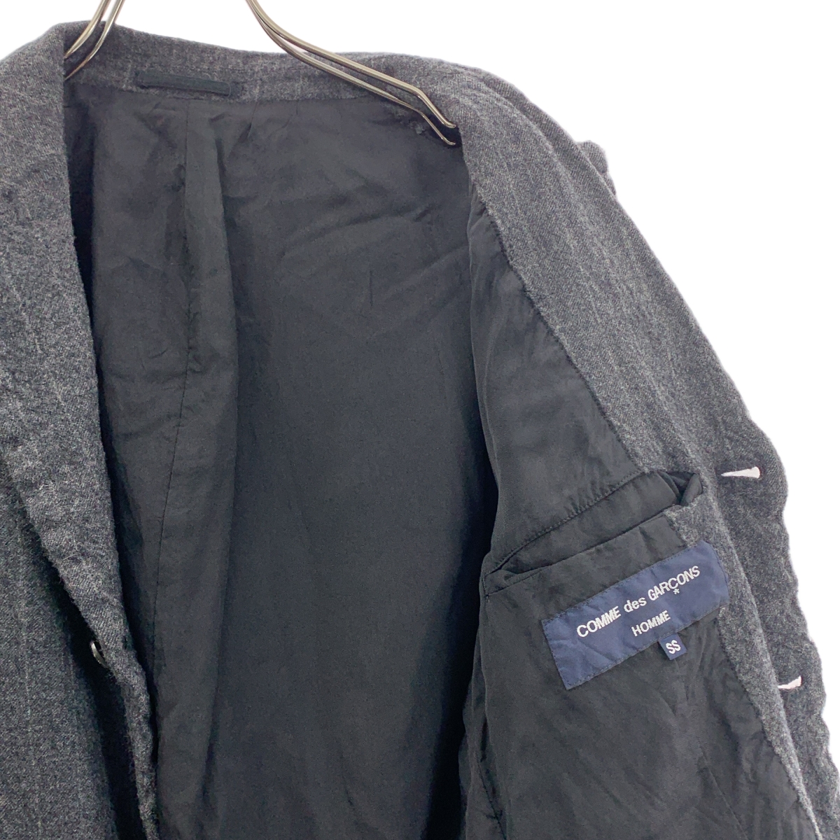 COMME des GARCONS HOMME / コムデギャルソンオム ウール縮絨 3B テーラードジャケット